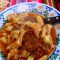 El cooksnap de Mauricio Guillermo Gaitan cuando hizo Buseca de mondongo.