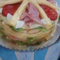 El cooksnap de Dahyana Ferreyra cuando hizo Torre de panqueques rellena.