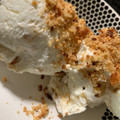 El cooksnap de Anna cuando hizo Helado cheesecake de fresa (sin heladera).