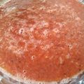 El cooksnap de Annie Mebarak cuando hizo Salsa roja riquísima.