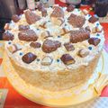 Margit Pula Cooksnap-ja, amikor elkészítette a(z) Kinder Maxi King Torta receptet.