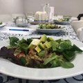 El cooksnap de Elena cuando hizo Ensalada de quinoa, atún y brotes antiox.