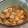El cooksnap de Eva Portero cuando hizo Guiso de rape.