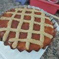 El cooksnap de Sara cuando hizo Pastafloras de batata y membrilo.