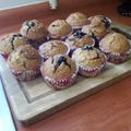 El cooksnap de Marisol Garrido cuando hizo Muffins de avena y arándanos.