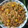 Supriya Devkar 's cooksnap of when they made शेजवान हक्का नुडल्स (Schezwan hakka noodles recipe in marathi).