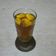 El cooksnap de Lady Marmalade cuando hizo Agua de jamaica con jengibre y naranja.