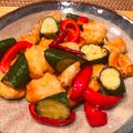 烏龍茶梅 的 小黃瓜炒嫩雞丁 cooksnap