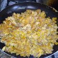 El cooksnap de Natalia Vélez cuando hizo Tortilla de atún y maíz.