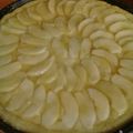 El cooksnap de Cande Ludueña cuando hizo Tarta de manzana con crema pastelera.