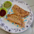 pinky makhija का कुकस्नैप जब उन्होंने ओट्स चीला(oats cheela recipe in hindi) बनाया था।