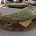 El cooksnap de Anabella Gamarra cuando hizo Panqueques de Espinaca.