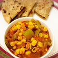 Jigna Gajjar's cooksnap of when they made કોર્ન કેપ્સીકમ બટર મસાલા (Corn capsicum butter masala recipe in Gujarati).