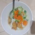 Cooksnap dari Ade Atun untuk resep Sup Oyong Wortel Tahu