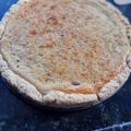El cooksnap de Mayra Candía cuando hizo Tarta de cebolla y queso con masa quebrada.