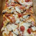 Ilona Somlyai Cooksnap-ja, amikor elkészítette a(z) Sonkás- gombás- olívabogyós pizza receptet.