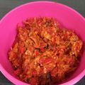 Cooksnap dari Eveline Indriani untuk resep Sambal Tongkol Suwir Pedas