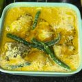 Anamika Banerjee's cooksnap of when they made Doi Katla Machh Carp Rohu Fish in the Yoghurt Gravy.