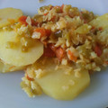 El cooksnap de aromadulce cuando hizo Papas a lo pobre.