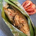 Cooksnap dari Vega Siti Aisyah untuk resep Nasi Bakar Ayam Suwir #week19