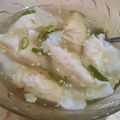 Cooksnap dari Wiwin untuk resep Pangsit Kuah Isi Ayam Udang