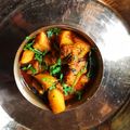 Sushmita Chakraborty's cooksnap of when they made ওলের ডালনা (oler dalna recipe in Bengali).