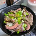Ki Wi 的 月見牛排丼飯 cooksnap