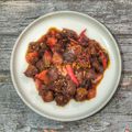 Cooksnap dari Siswaty Elfin Bachtiar untuk resep Sate Sapi Goreng