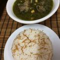 صورة من براءة هلال ، شاركها بعد تجربة وصفة رز وسبانخ باللحمة الناعمة 🍖🌿🍚