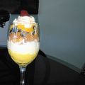 El cooksnap de Lucia Acosta cuando hizo Postre improvisado.