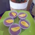 Cooksnap dari Ellysa Tri Utami Mdf untuk resep Kue Talam Hunkwe bunga Telang