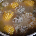 El cooksnap de María Alicia Viertel Correa cuando hizo Cazuela de albóndigas.