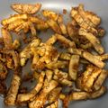 El cooksnap de Arantza cuando hizo Berenjenas especiadas al horno muy jugosas y con miel.