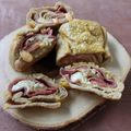 Cooksnap dari Erna Ummu Aisyah untuk resep Keto Smoke Beef & Cheese Rolls - ulen 3 menit #Allaire Bread Flour