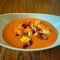 El cooksnap de CocinarParaCuatro cuando hizo Salmorejo cordobés tradicional.