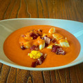El cooksnap de CocinarParaCuatro cuando hizo Salmorejo cordobés tradicional.