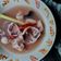 Cooksnap Dapur Yusfarisyia semasa beliau membuat Singgang sotong campak campak.