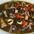 Cooksnap dari amelia diatri untuk resep Cumi kuah hitam pedas