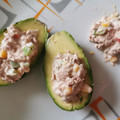 El cooksnap de Orlando Grada García cuando hizo Aguacates rellenos de atún.