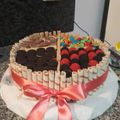 El cooksnap de Fabi La Cuerva Spagnuolo cuando hizo Torta para cumpleaños super fácil!!!.