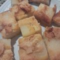 El cooksnap de María Eugenia Ciminari cuando hizo Torta invertida de peras.