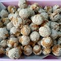 Cooksnap dari Fanni Aulia untuk resep Roti ketawa mini / mini onde-onde ketawa