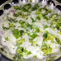 Upadhyay Kausha's cooksnap of when they made કાકડી ફુદીના નું રાયતું.