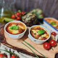 il Paola Catalano quando ha preparato Parmigiana di carciofi