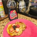 El cooksnap de La Clau Fernandez cuando hizo Pancakes de 3 ingredientes (Gluten free & dairy free).