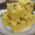 Nikita Singhal का कुकस्नैप जब उन्होंने इन्स्टैंट खमण (ढोकला) (Instant khaman (Dhokla) recipe in hindi) बनाया था।