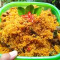 Cooksnap dari Niswah Ar Rohmah untuk resep Serundeng daging gula merah tahan lama