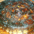 El cooksnap de Lucy Rueda cuando hizo Tarta invertida de banana.
