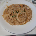 El cooksnap de Silvia Fernández cuando hizo Risotto de mariscos.