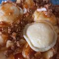 El cooksnap de Evelin Cardozo cuando hizo Sorrentinos Jamón y Muzzarella o Queso - Masa y Relleno.